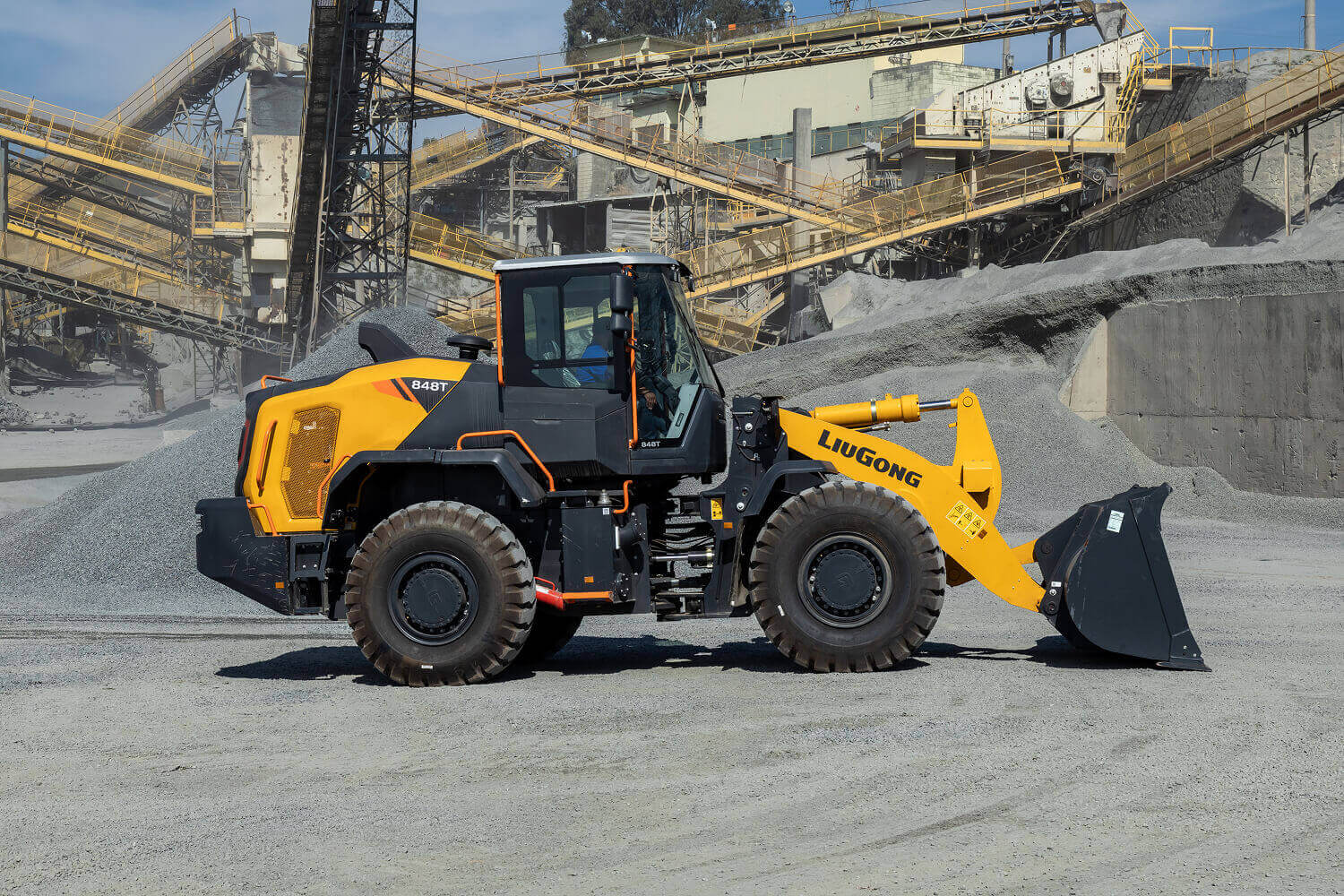 Фронтальный погрузчик LiuGong 842T