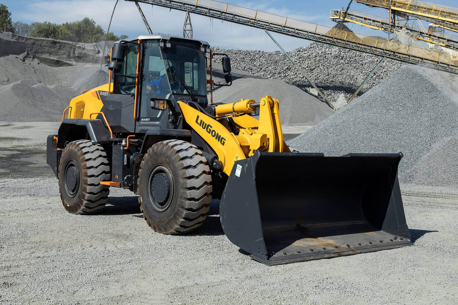 Фронтальный погрузчик LiuGong 842T
